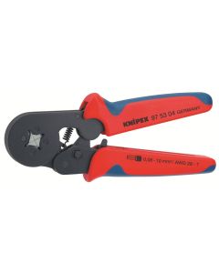 KNP975304 image(0) - KNIPEX SELF ADJ.CRIMPING PLIERS FOR CABLE FERRULS XXX