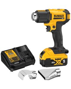 DWTDCE530P1 image(0) - DeWalt 20V Cordless Heat Gun Kit