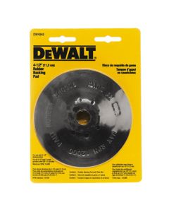 DWTDW4945 image(0) - DeWalt PAD BACKING STIKIT 4-1/2" NON-THREADED