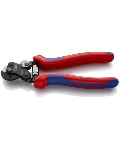 KNP9562160 image(0) - KNIPEX 6 1/4In Wire Rope Cutter
