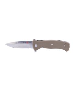 SUNAMK2212 image(0) - Sunex Knife mS2020 LLSA 8Cr 56HRC Satin 3in Trad GlNylon Coyote