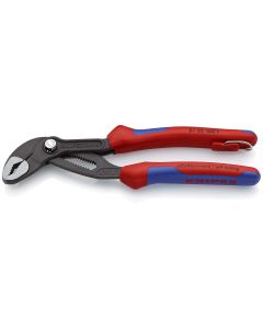 KNP8702180TBKA image(0) - KNIPEX COBRA WATER PUMP PLIERS - TETHERED ATTACHMENT