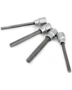 WLMW86021 image(0) - Wilmar Corp. / Performance Tool 4 Pc SAE Brk Cal Hex Bit Set