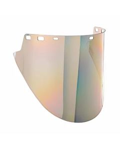 SRW28634 image(0) - Jackson Safety - Replacement Windows for F50 Polycarbonate Special Face Shields - Shade Gold - 8" x 15.5" x.060" - H Shape