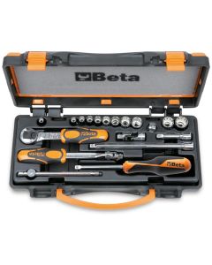 BTA009000977 image(0) - Beta Tools USA 900MB/C19-11 BI-HEX Sockets + 8 Accessories