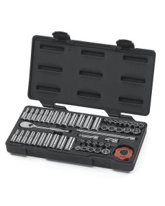 KDT80301 image(1) - GearWrench 51PC 1/4" DR 12PT SOCKET SET