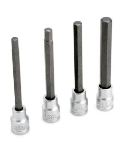 WLMW86022 image(0) - Wilmar Corp. / Performance Tool 4 Pc MM  Brk Cal Hex Bit Set