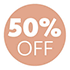 50 Percent Off